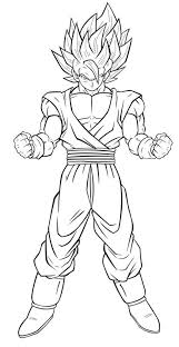 What i've created here is a replica model of super saiyan goku from the cartoon dragon ball z. Awareness Free Printable Dragon Ball Z Coloring Pages For Kids Coloring Library