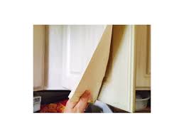 Are your cabinet doors hitting another cabinet? Plastic Covering On Kitchen Cabinets