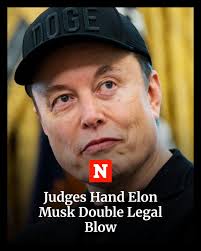 Elon Musk and Tesla suffered a pair of legal setbacks.
