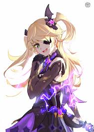 Chunibyo Shojo Fischl Genshin Impact