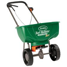 We aim to provide outstanding service and back it up with no contracts, no cancellation fees and our 100% satisfaction protection guarantee! Scotts Turf Builder Edgeguard Dlx Broadcast Spreader
