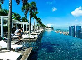 Marina Bay Sands Singapore Singapore City Hotels Lounge Pool Scenic Views Sky Tree Water Leisure Marina Chair To Singapore Hotels Rooftop Pool Sands Singapore