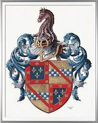 gouache et feuille d or sur papier stewart of darnley blason creer son dessins a l encre coloriage de trois femmes