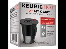 1 reusable ground coffee filter patible with for keurig my k cup 2 0 and upgrade refillable sho philippines. Keurig 2 0 My K Cup Universal Reusable Coffee Filter Youtube