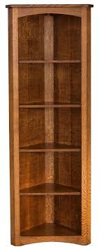 Cedar half surfboard wall shelf 69.5 bookshelf wood epoxy surfing art decor new. Cedar Key Corner Bookshelf Countryside Amish Furniture