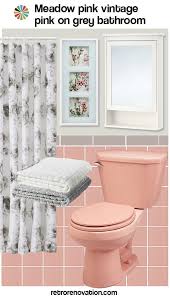 Whether you want soft and serene or hot and hyper, we flush out all the inspiration in this gallery of 51 inspirational pink bathroom designs. Grey And Pink Bathroom Ideas Trendecors