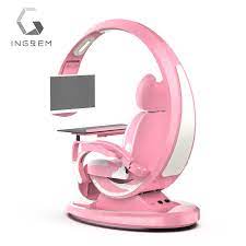 zero gravity cockpit t7 pink setup gaming room setup gamer room girl bedroom designs