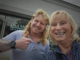 This is the most important picture for me This is the first picture anyone  wanted to take with me because of my food reviews and now ive taken 100's  if not 1000's