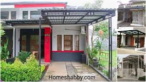 Atap pelana yang sederhana dipadukan dengan atap dak pada. 6 Trik Renovasi Kanopi Rumah Agar Rumah Terasa Luas Walaupun Typenya Cuma 36 Homeshabby Com Design Home Plans Home Decorating And Interior Design