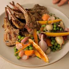 Lamb can be introduced as early as 6 months old. Double Cut Lamb Chops With Garlic Caper Rub Food Wine