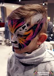 Pin By Sherri Maclean On Facepainting Tigers Tiger Face Paints Tiger Face Face Painting Designs