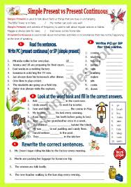 Image result for present simple or present continuous