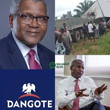 🚨Dangotake don take again oo‼️ Na wah 😭 — Dangote truck don go jam family  house for Iwuru Obio Ntan community, Biase LGA, Cross River state 😩. Two  people sadly lose their