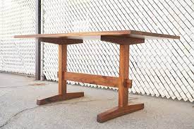 That which knocks one down; Knock Down Dining Table Offerman Woodshop