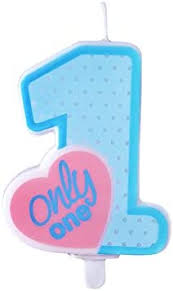 Candela Primo Compl Eanno Numero 1 Celeste Bambino Bimbo Only One Amazon De Toys Games