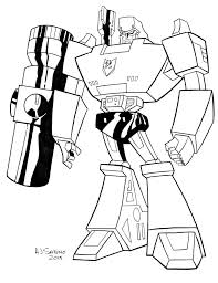 G1 Animated Megatron Online Coloring Pages Online Coloring Transformers Coloring Pages