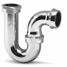 Cast iron deep seal trap with bottom bronze, gasketed plug, & 1/2 ips pipe connection with plug. Pegler Yorkshire Kuterlite Kw2002cp Deep Seal P Trap 35mm Wolseley