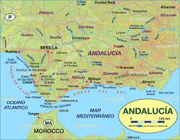 The ticket office is open from 10:00 until the end of the first half of the match. Karte Von Andalusien Region In Spanien Welt Atlas De