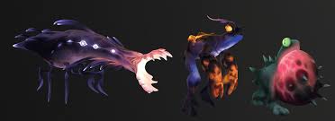 Artstation Ori And The Blind Forest Enemy 3d Models Airborn Studios Creature Concept Art Creature Art Creature Design