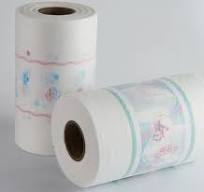 Breathable Color Printed Backsheet Roll Raw Material ...