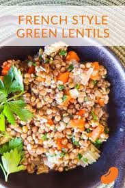 Rustic French Style Lentils Recipe Recipe In 2021 Lentil Recipes Lentil Side Dish Recipe Lentil Dishes