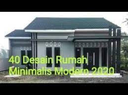 Ngomoin soal desain rumah tentu saja konsep minimalis menjadi juaranya, mulai remaja hingga dewasa sangat menyukai model desain seperti ini. 40 Desain Rumah Minimalis Modern 2020 Youtube