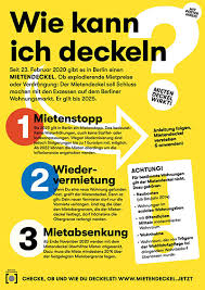 Inhaltsverzeichnis wie funktioniert der mietendeckel in berlin? Mietendeckel Jetzt