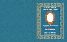 Desain Cover Yasin Cdr Di 2021 Buku Pencetakan Photoshop
