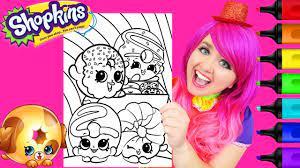 characters featured on bettercoloring.com are the property of their respective owners. Coloring Shopkins Donuts Collection D Lish Donut Coloring Page Prismacolor Markers Kimmi The Clown Youtube