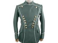 WWI German Empire Officer wool Uhlan White Pipped tunic ...