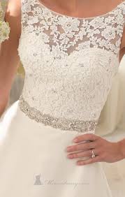 Mori Lee 5204 By Blu By Mori Lee Petite Wedding Dress Second Hand Wedding Dresses Boat Neck Wedding Dress