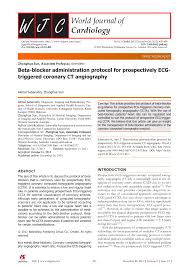 See the pros and cons and accuracy rates of the most popular methods in use. Pdf Beta Blocker Administration Protocol For Prospectively Ecg Triggered Coronary Ct Angiography