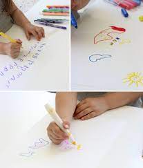 Begin by dabbing a small amount of nail polish remover over the stain. Washable Marker Experiment The Art Pantry