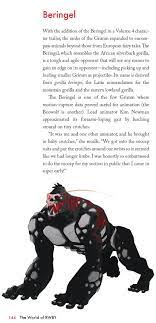 RWBY — Beringel The World of RWBY: The Official...