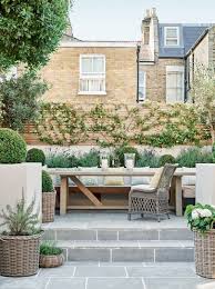 A sales manager with a stone importer, he imports and sells natural sandstone paving and. Decking Patio And Terrace Ideas For Gardens House Garden