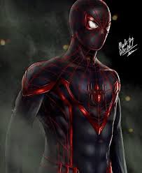 Black And Silver Spiderman Suit Spider Man Cartoon Figuren Marvel Bilder