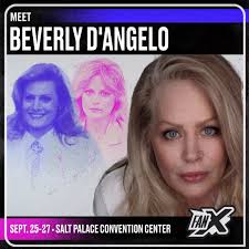 📣 Welcome Beverly D'Angelo to FanX Salt Lake Comic Convention!!, 🎟 Join  us September 25th-27th, get your tickets: https://bit.ly/3JwTFve