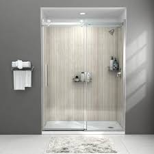 Check spelling or type a new query. American Standard Passage 60 In X 72 In Frameless Sliding Shower Door In Clear Glass Am801703400 213 The Home Depot