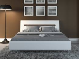 81 w king bed white high gloss wooden base modern design square headboard. Modern White High Gloss European King Size Bed Frame 160cm Wooden Bed Slats White Gloss Black Gloss And Wenge Dark Wood Inserts Impact Furniture
