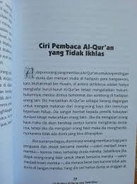 Share tweet share to pinterest email this. Buku Wasiat Rasul Kepada Pembaca Dan Penghafal Al Quran