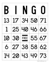 Free printable bingo cards 1 75. Free Printable Bingo Cards Paper Trail Design