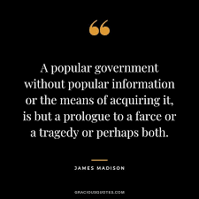 March 16 1751 june 28 1836. 32 James Madison Quotes On Freedom Liberty