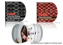 China Salon Hair Color Book In Printing Paperboard China