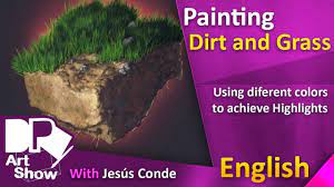 Press the bacspace key to delete the path. How To Paint Dirt And Grass Youtube