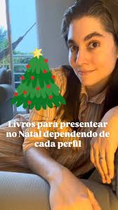 O livro como presente de Natal precioso.