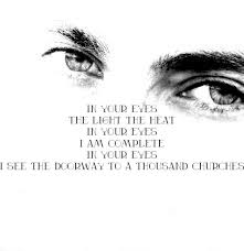Peter Gabriel In Your Eyes Lyrics Esta Estrofa La Llevo Tatuada En El Alma This Verse I Have Tattoo Great Song Lyrics Lyrics To Live By Song Lyrics Art