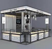 Wonderful Jewelry Kiosk Mall Used Jewelry Display Booth And ...