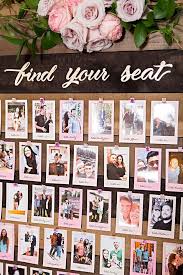 This Diy Photo Seating Chart Display Is The Absolute Cutest