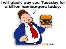 I Will Gladly Pay You Tuesday For A Hamburger Today Meaning Post Seed The Most Active Stage In Venture Financing