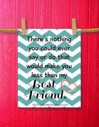 Framed Quotes Print Gift For Best Friend Quote Printable Art Wall Decor Inspirational Chevron Art Print Friends Quotes Best Friend Gifts Friendship Quotes